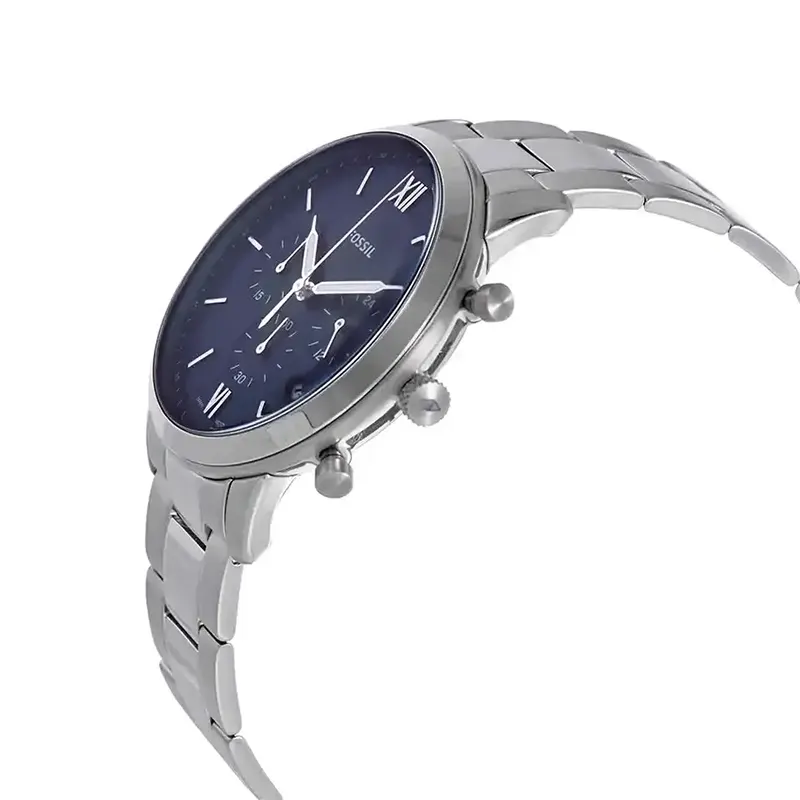 Fossil Neutra Stainless Steel Blue Dial Men's Watch- FS5792